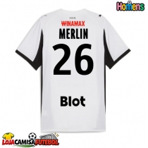 Camisa de Futebol Stade Rennais Quentin Merlin #26 Equipamento Secundário 2025-26 Manga Curta